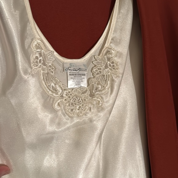 Women’s Burnt Orange 24 W Pant Suit or 3X and 3X Cream Camisole - Picture 5 of 11